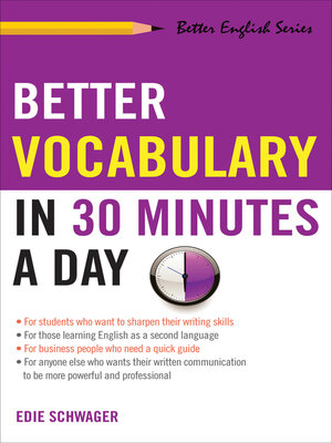 Better Vocabulary in 30 Minutes a Day - ebook
